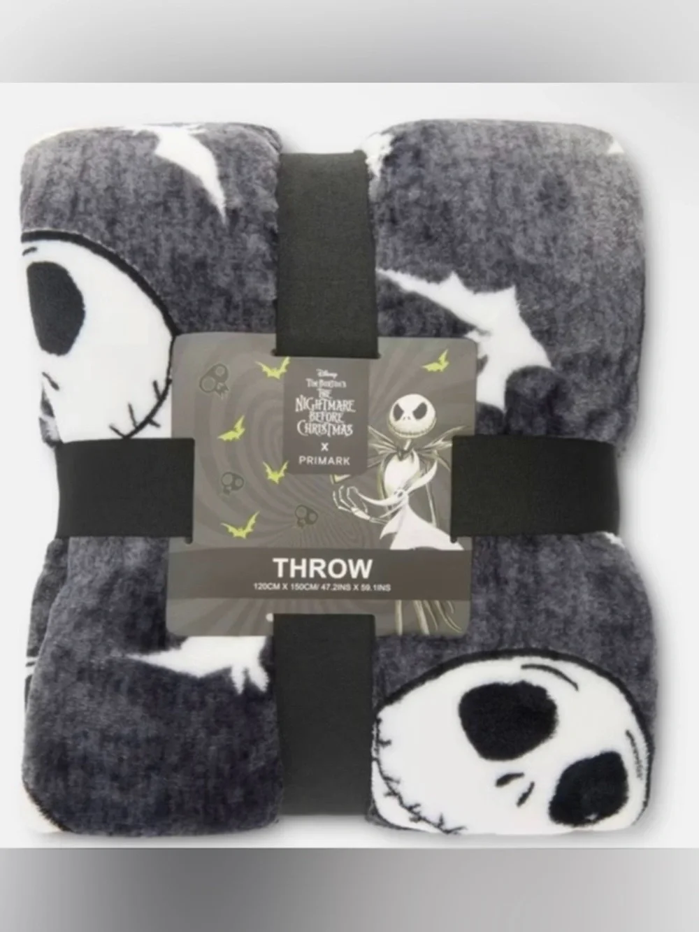 Disney Nightmare Before Christmas Throw Blanket